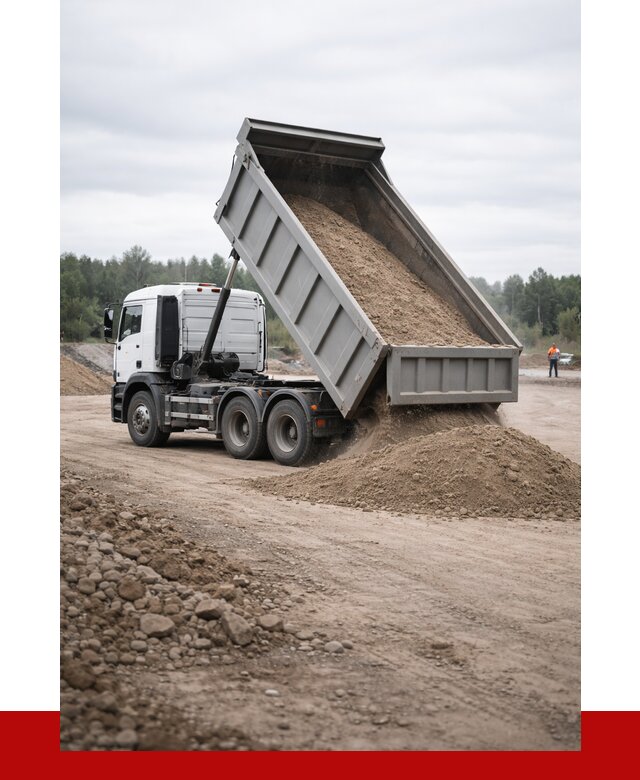 Доставка самосвалом 15 кубов в Тобольске от 6609 руб. | ПРОНЕРУДТбл