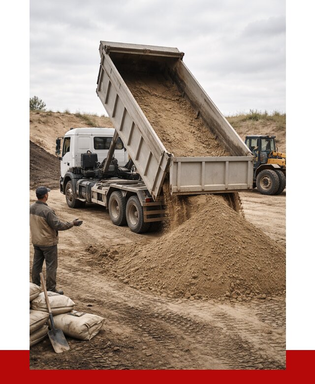 Доставка самосвалом 20 кубов в Тобольске от 7625 р. | ПРОНЕРУДТбл