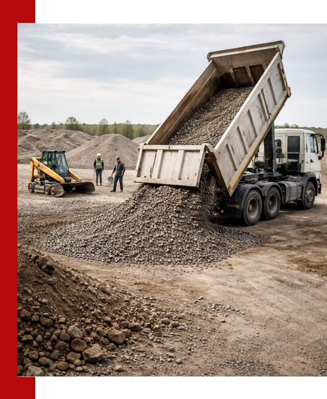 Доставка самосвалом 25 м³ в Тобольске быстро и надежно