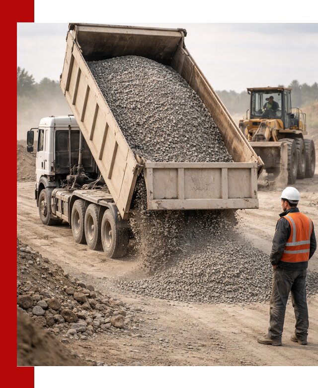 Доставка самосвалом 40 кубов цемента и сыпучих в Тобольске