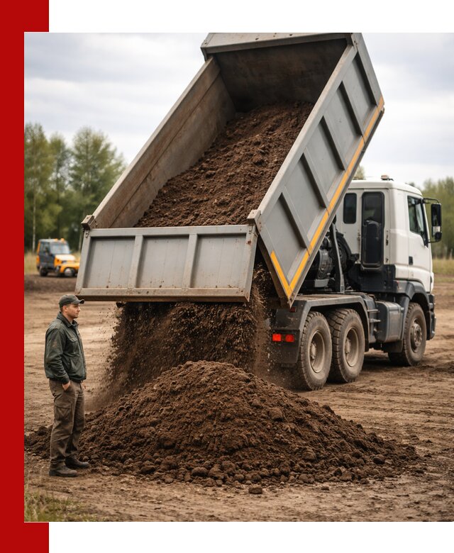 Аренда самосвала с водителем в Тобольске для сыпучих грузов и навоза