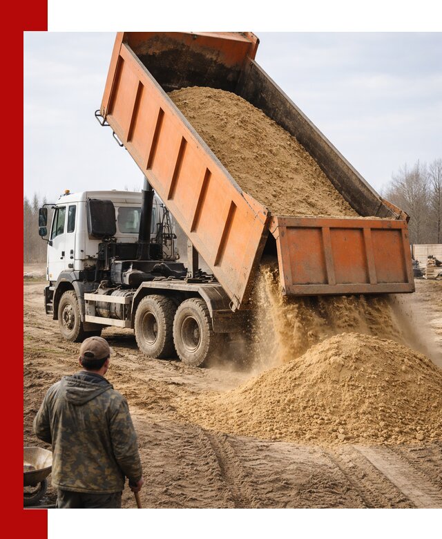 Аренда самосвала 20 тонн для перевозки грузов в Тобольске