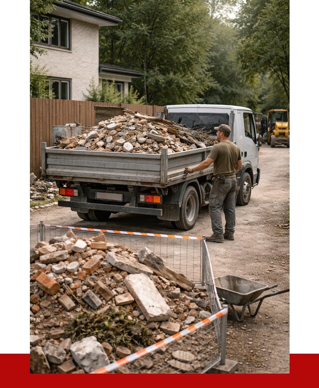 Вывоз строительного мусора с погрузкой в Тобольске от 7625 р | ПРОНЕРУДТбл