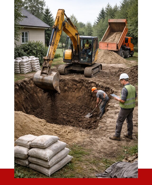 Рытье котлована в Тобольске быстро от 4575 р. ПРОНЕРУДТбл
