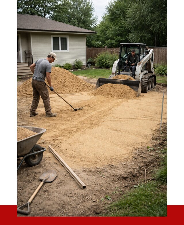 Отсыпка участка песком в Тобольске, от 2542 р., ПРОНЕРУДТбл