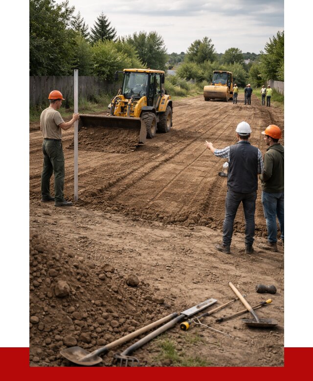 Планировка участка грунтом в Тобольске от 4575 р ПРОНЕРУДТбл